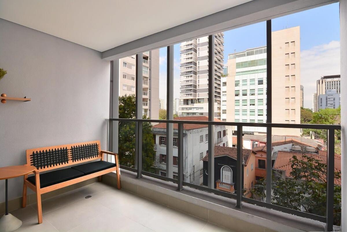 Apartamento Bhomy Pinheiros - Varanda Com Vista De Sp Vt319